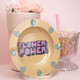 Flower Power Metal Ashtray