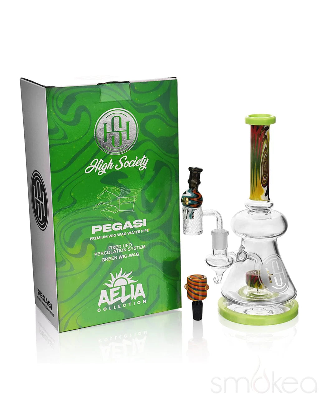 High Society Pegasi Hybrid Water Pipe