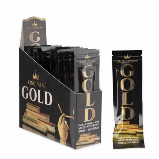 King Palm Mini 24k Vanilla Gold Pre-Rolled Cone