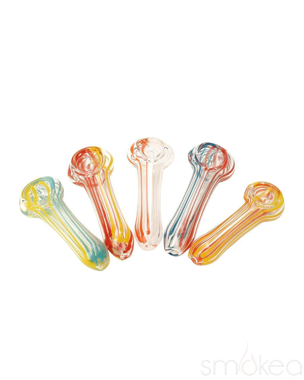SMOKEA 2.5" Assorted Peanut Spoon Pipes