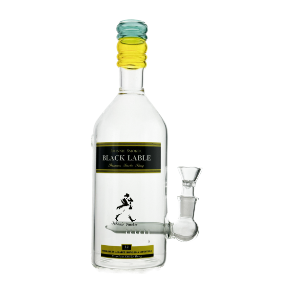 Johnnie Smoker Black Lable – 24cm Inline Perc Waterpipe