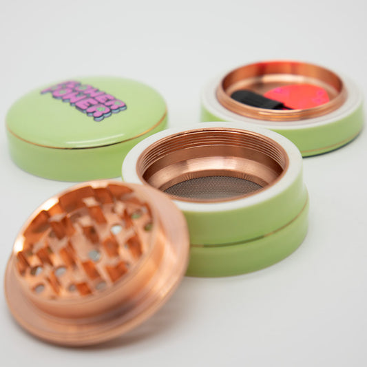 Flower Power Ceramic Grinder