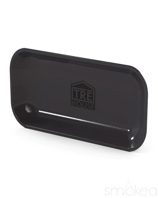 TRĒ House Large Metal Rolling Tray (Black)