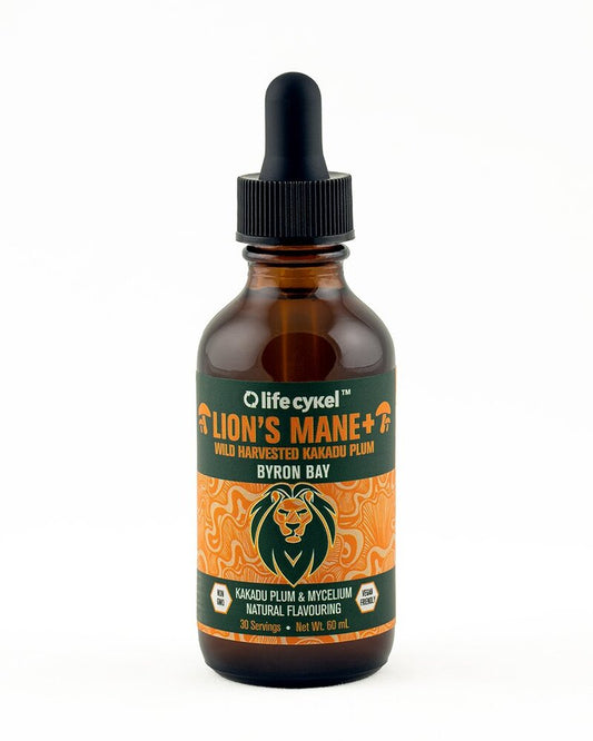 Life Cykel Lion's Mane Mushroom Liquid Extract 60mL