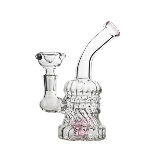 0’s Swirl Waterpipe 16cm – Assorted Colors