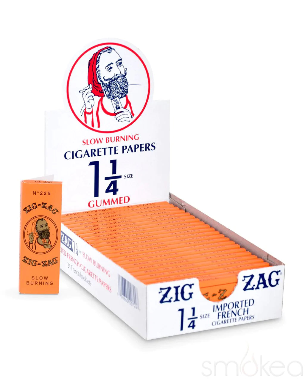 Zig Zag Orange 1 1/4 Rolling Papers